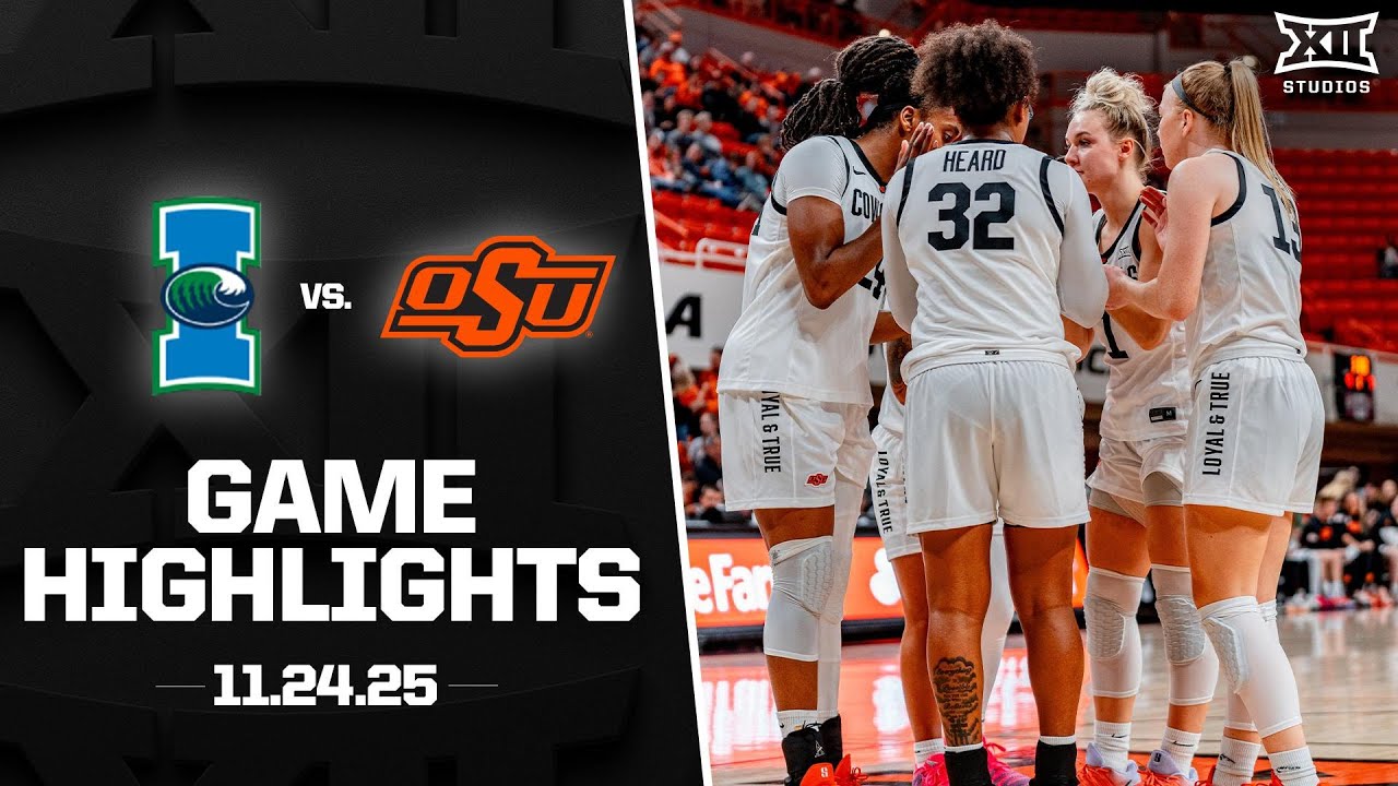 Texas A&M Corpus Christi vs. #24 Oklahoma State Game Highlights | 2025-26 Big 12 Women’s Basketball