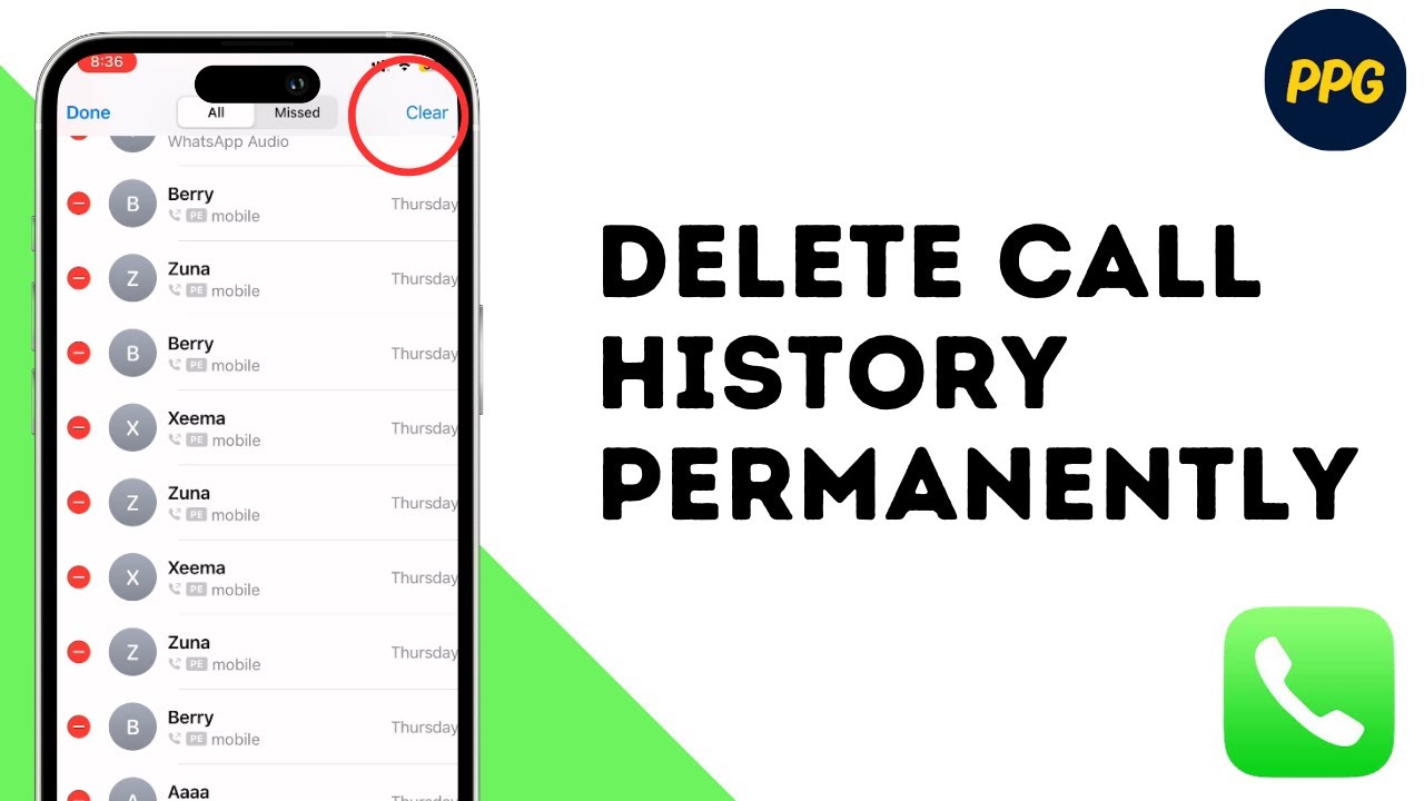 How to permanently delete call history on iPhone ?