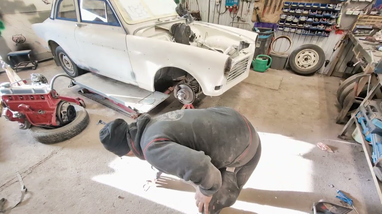 Volvo Amazon 1967 Del 8 Motor Montering