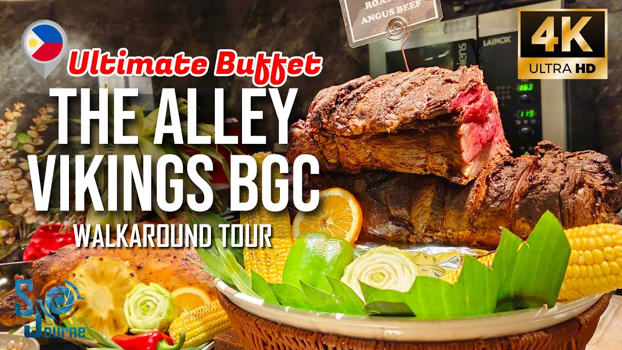 The Alley by Vikings BGC Walkaround Tour | One Buffet, Many World Cuisines [4K]