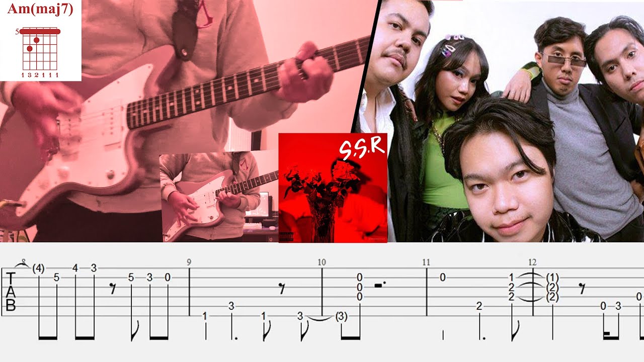 Tutorial Reality Club - SSR (Chord, Solo, Lead) Guitar TAB