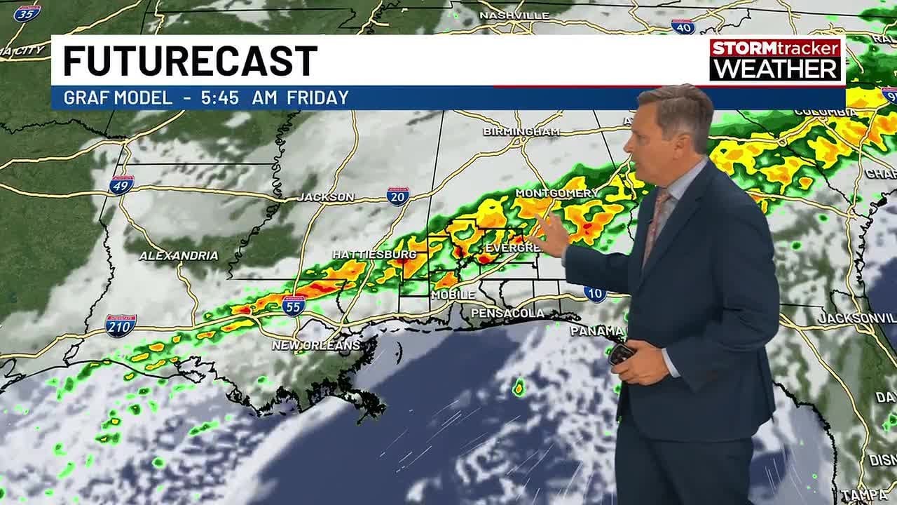Temperatures climb into the 70s this week before rain arrives Thursday