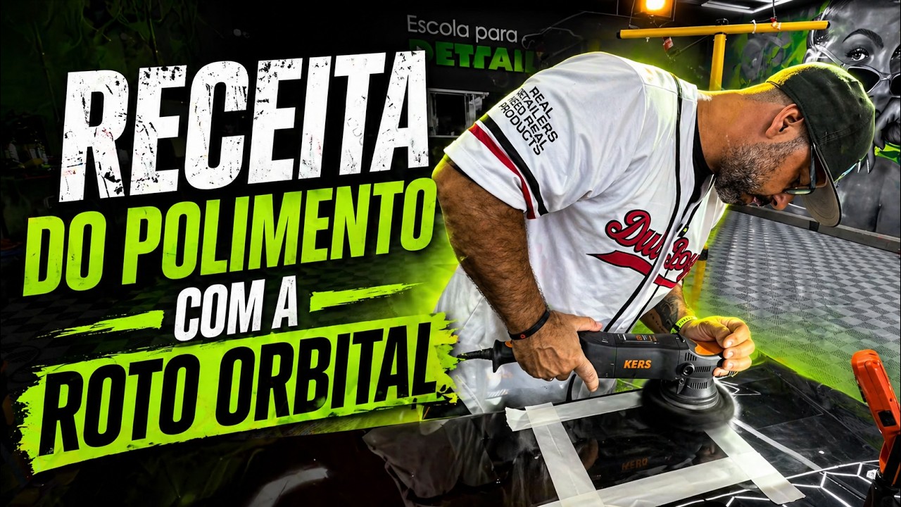 PAPO DE POLIDOR DE ANIVERSÁRIO #2 - RECEITA DE POLIMENTO - ROTO ORBITAL