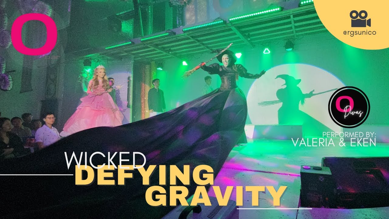 24.11.23 Valeria & Eken Performing Defying Gravity at O Bar