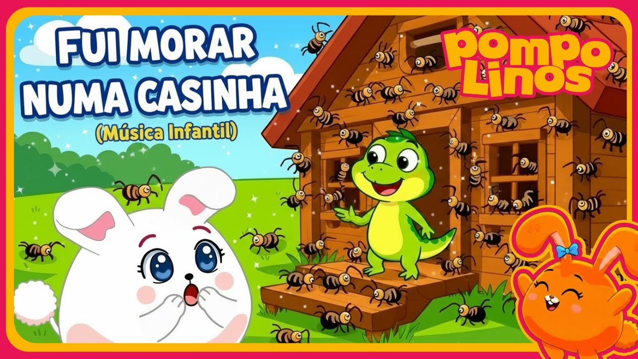 Fui Morar Numa Casinha 🏠 | Bolina e a Grande Surpresa do Novo Pompolino | Música Infantil