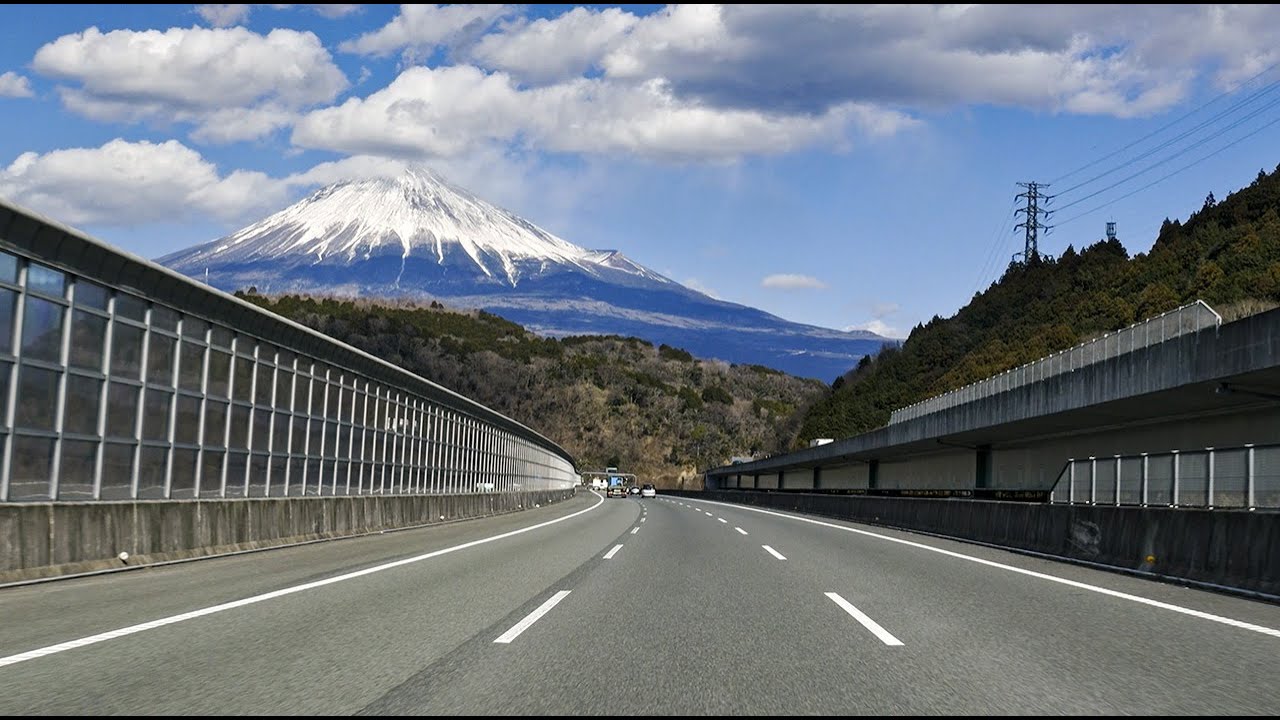 Japan Highway Drive 4K | Shin-Shizuoka to Tokyo Thru Shin-Tomei & Tomei