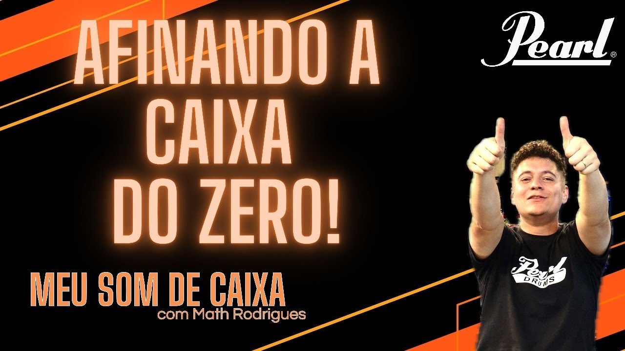 Aprenda a afinar sua caixa  - Masters Custom Maple anos 90 do 