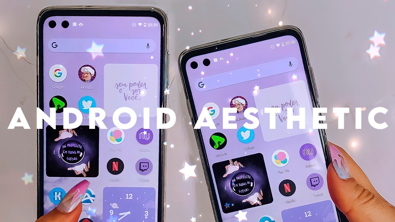 DEIXE SEU ANDROID AESTHETIC