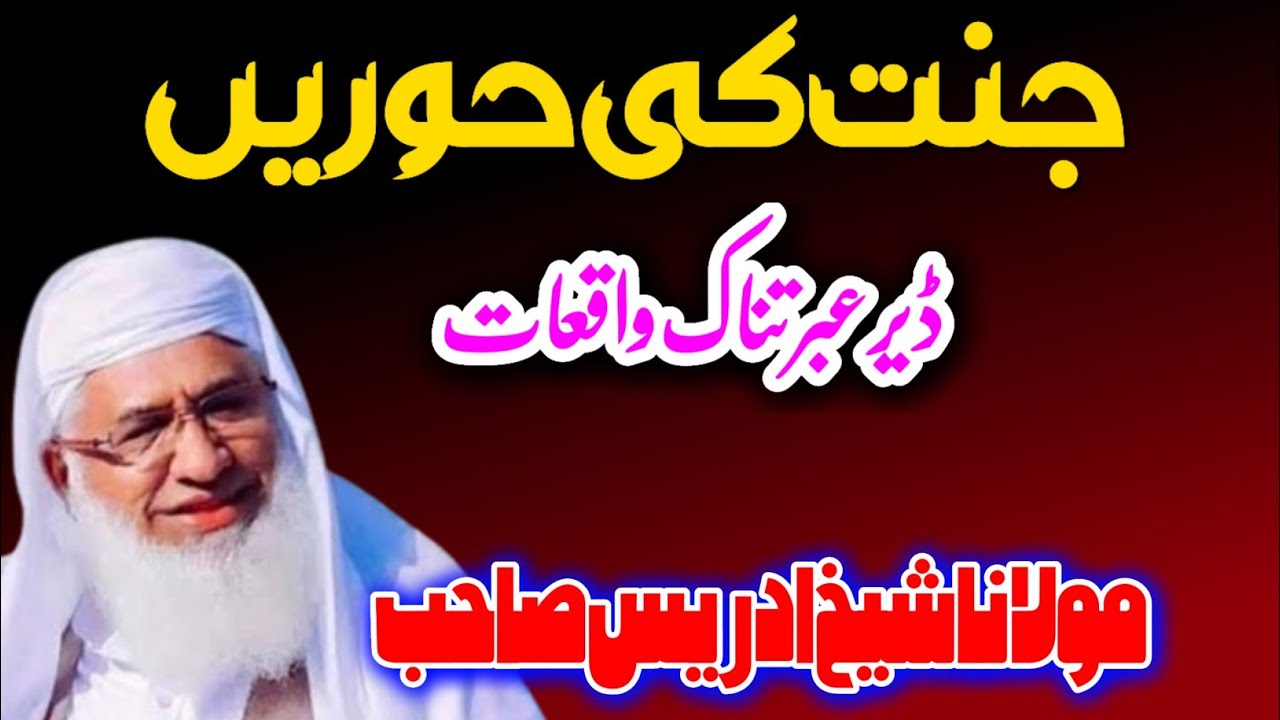 جنت کی حوریں اور جنت کی نعمتیں | مولانا شیخ ادریس صاحب کا پختو بیان | Q Kamran MT