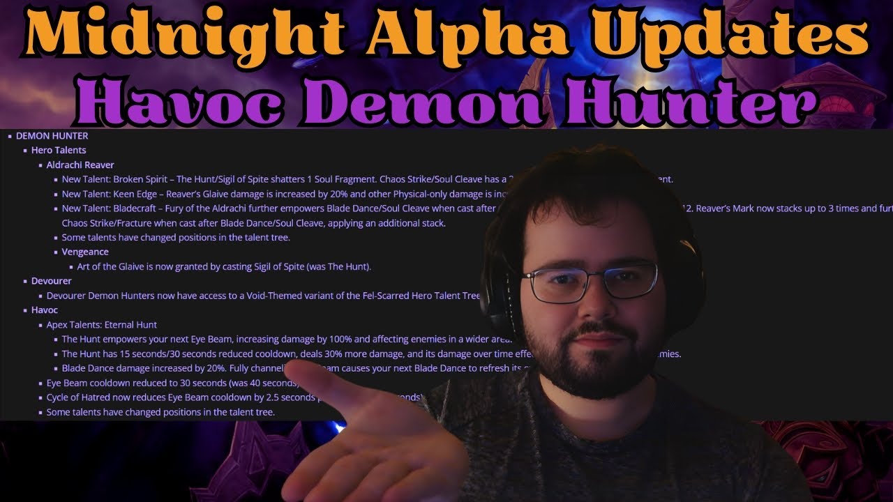 Изменения в Alpha Havoc: Охотник на демонов! | Мысли и заметки о 4-й фазе альфа для Havoc DH | Wo...