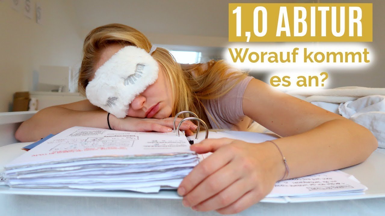 1,0 ABITURIENT Interview / Lerntipps & gleichzeitig f&uuml;r F&auml;cher lernen? (Abitur, Lernroutine)
