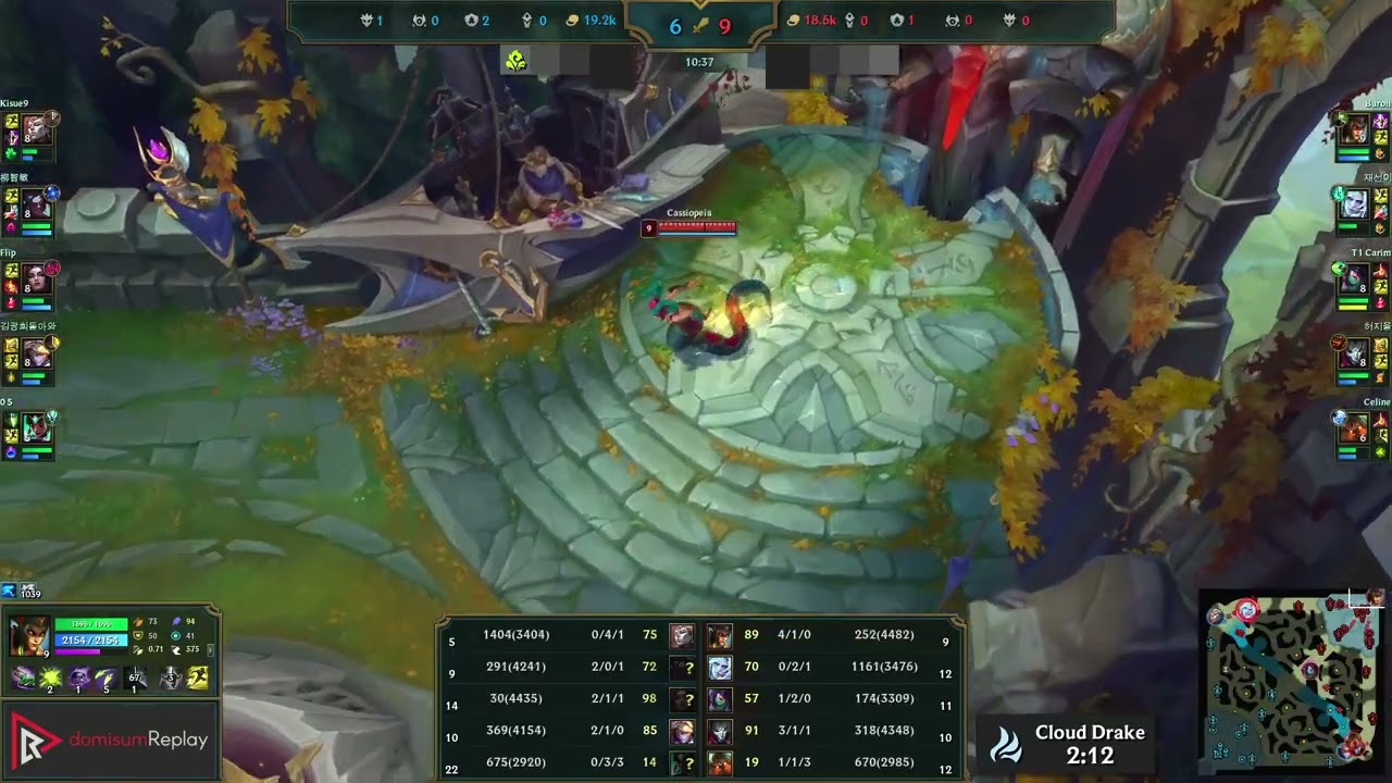 CASSIOPEIA vs ZAAHEN (TOP) | 6k gold comeback | KR Challenger | 26.4
