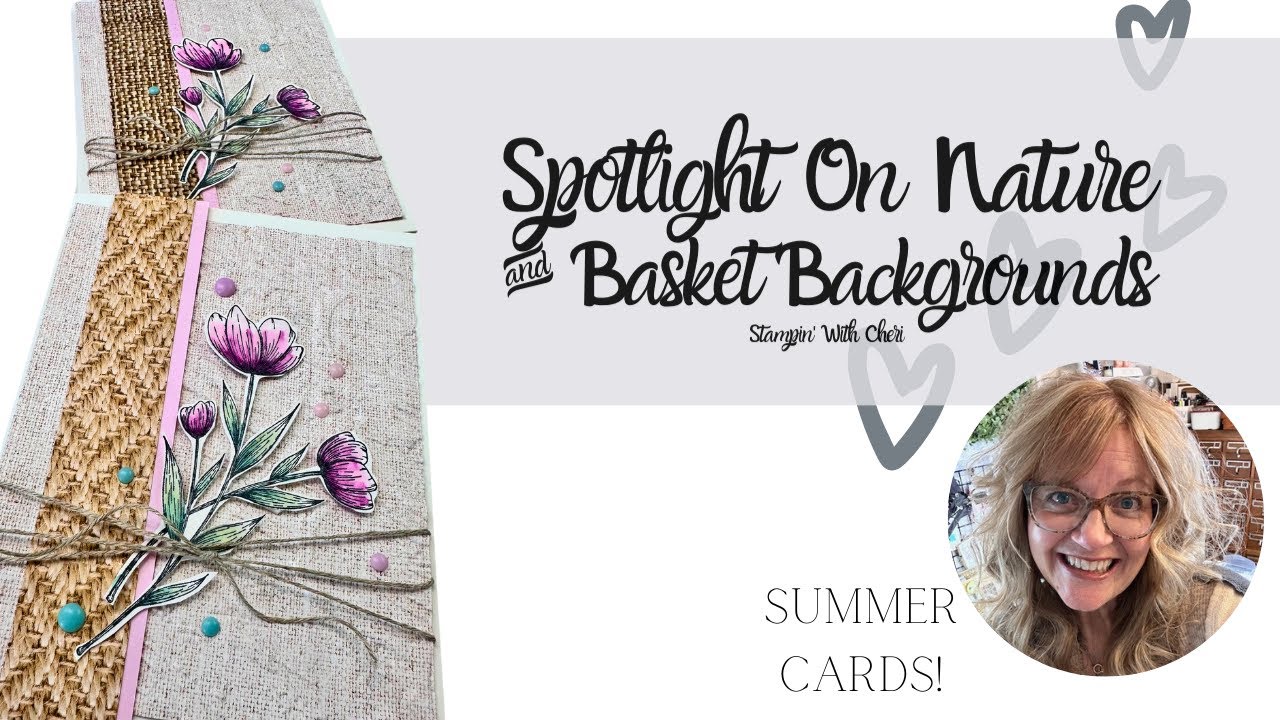 Cottagecore Summer Flowers: Stampin' Up! Spotlight On Nature Card