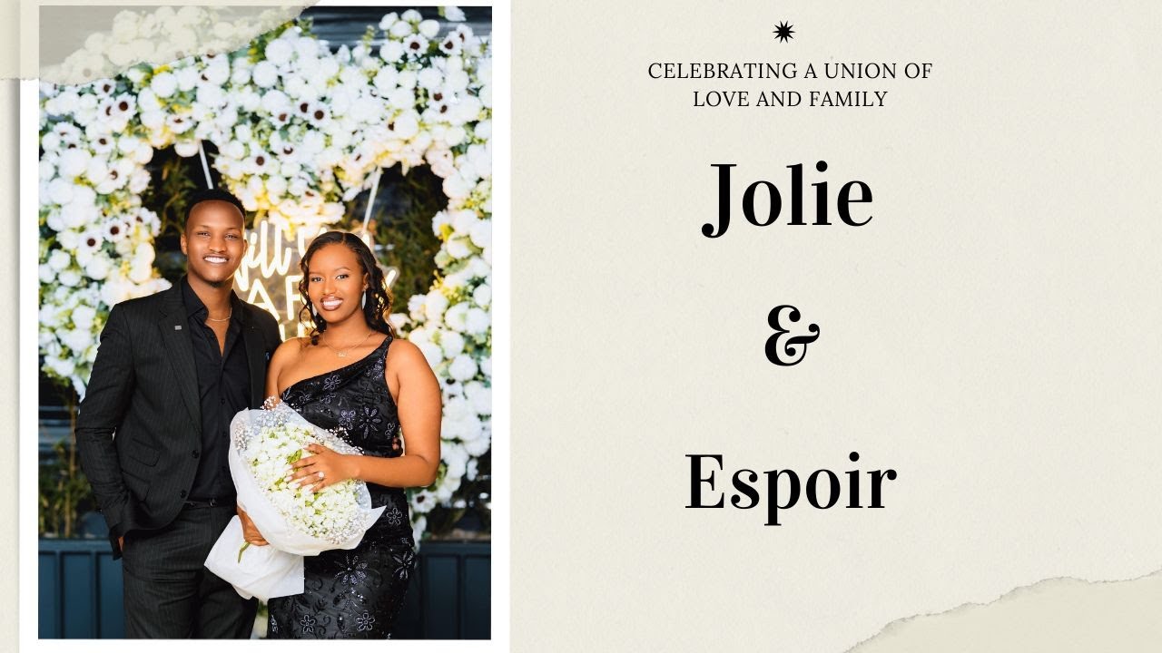Live 🔴  Wedding Moment of Jolie + Espoir - 25th January 2026 - Kigali - Romantic Garden.