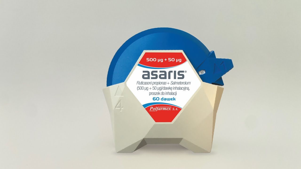 Jak prawidłowo używać inhalator? Inhalator proszkowy: Asaris