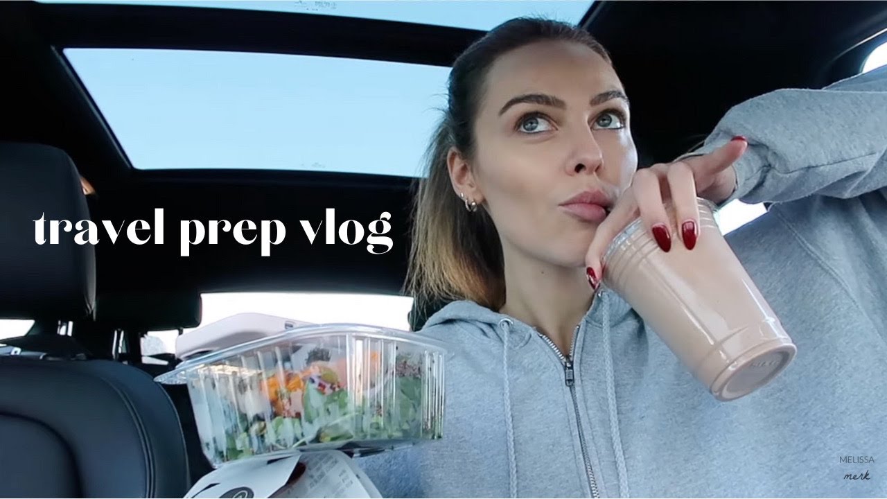 travel prep & pack with me vlog