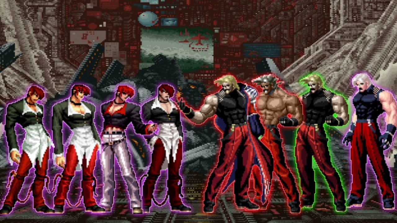 [KOF Mugen] Iori Yagami Team VS. Omega Rugal Team
