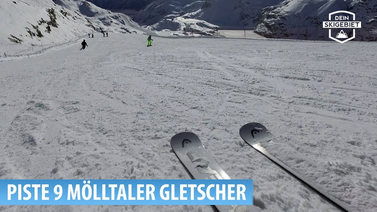 Piste 9 "Familienabfahrt" am Mölltaler Gletscher