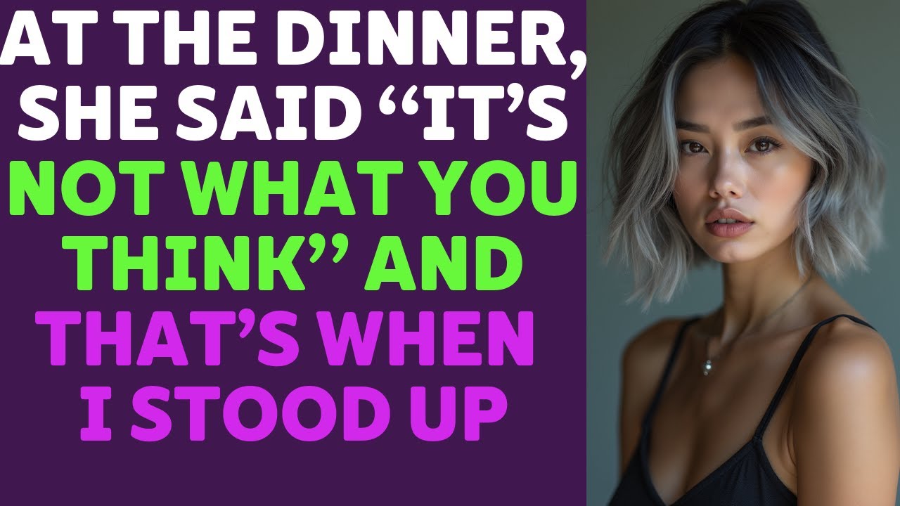 She Said “It’s Not What You Think” at Dinner — That’s When I Knew Everything Was a Lie