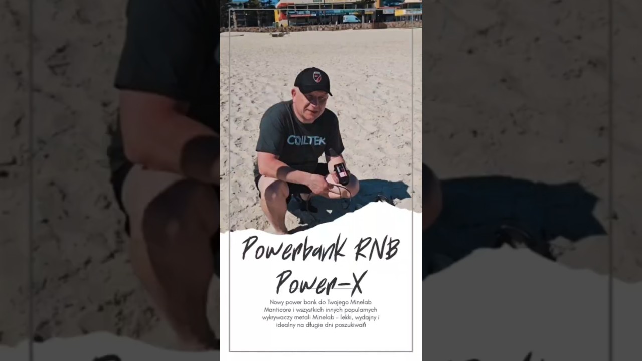 Power bank  RNB Power-X. Do sprzętu na wykopkach. #powerbank #metaldetecting #wykrywacz .