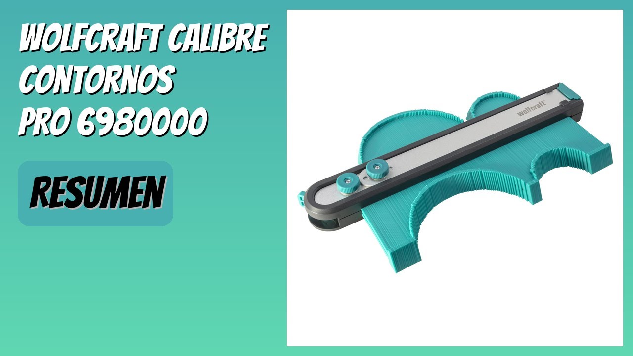 RESEÑA (2026) : wolfcraft Calibre contornos PRO 6980000. DETALLES