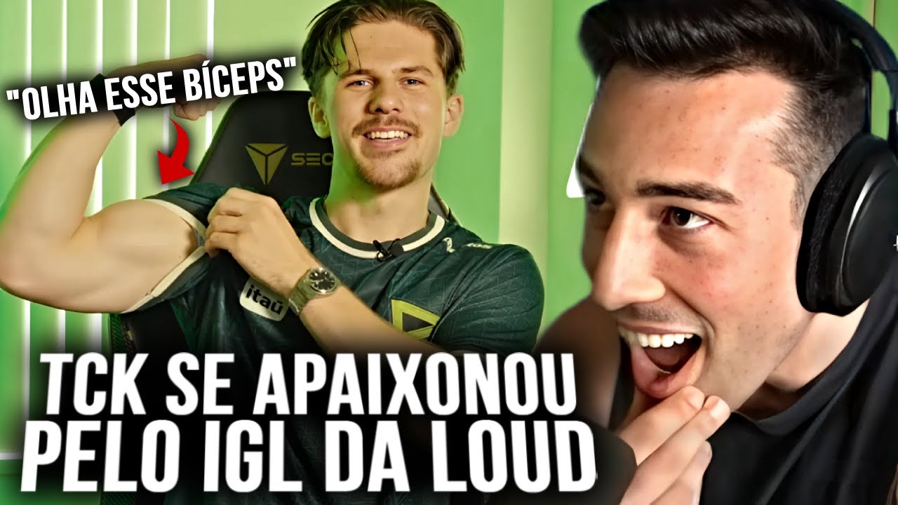 TCK REAGINDO a NOVA LOUD low profile (ELE SE APAIXONOU PELO NOVO IGL DA LOUD)