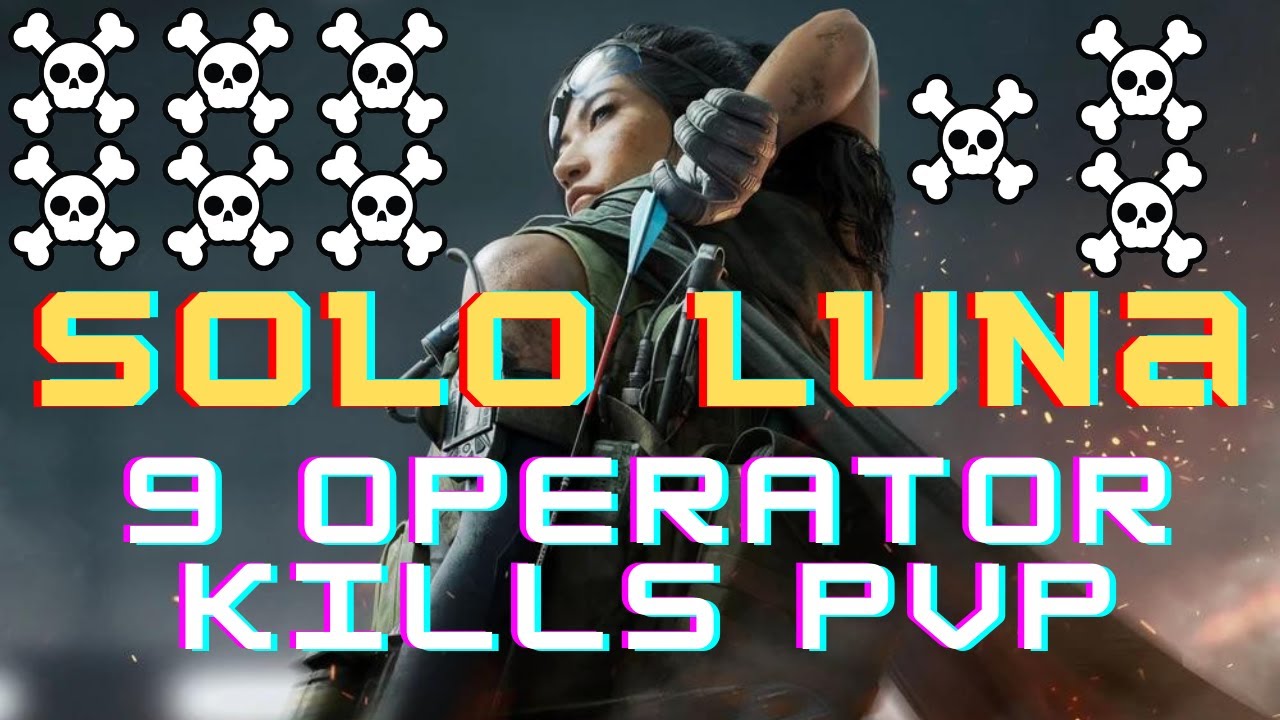 Delta Force - Solo Luna PVP - 9 operators
