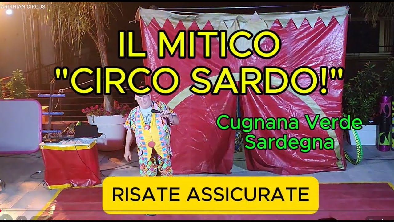 CIRCO SARDO: Risate, Emozioni e Magia in Sardegna | Con Cirillino, Shamira, Riccardo & il Pitone!