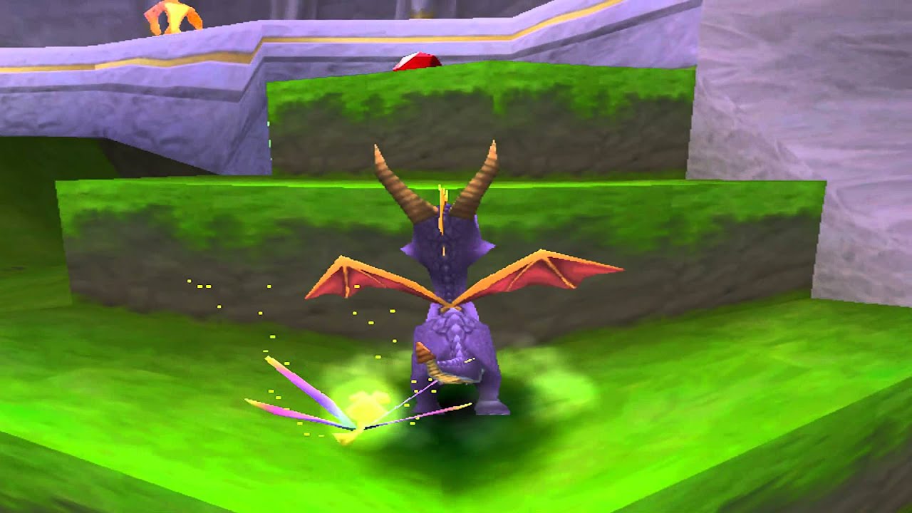 Прохождение игры Spyro 2: Gateway to Glimmer (PS1) - Летний лес