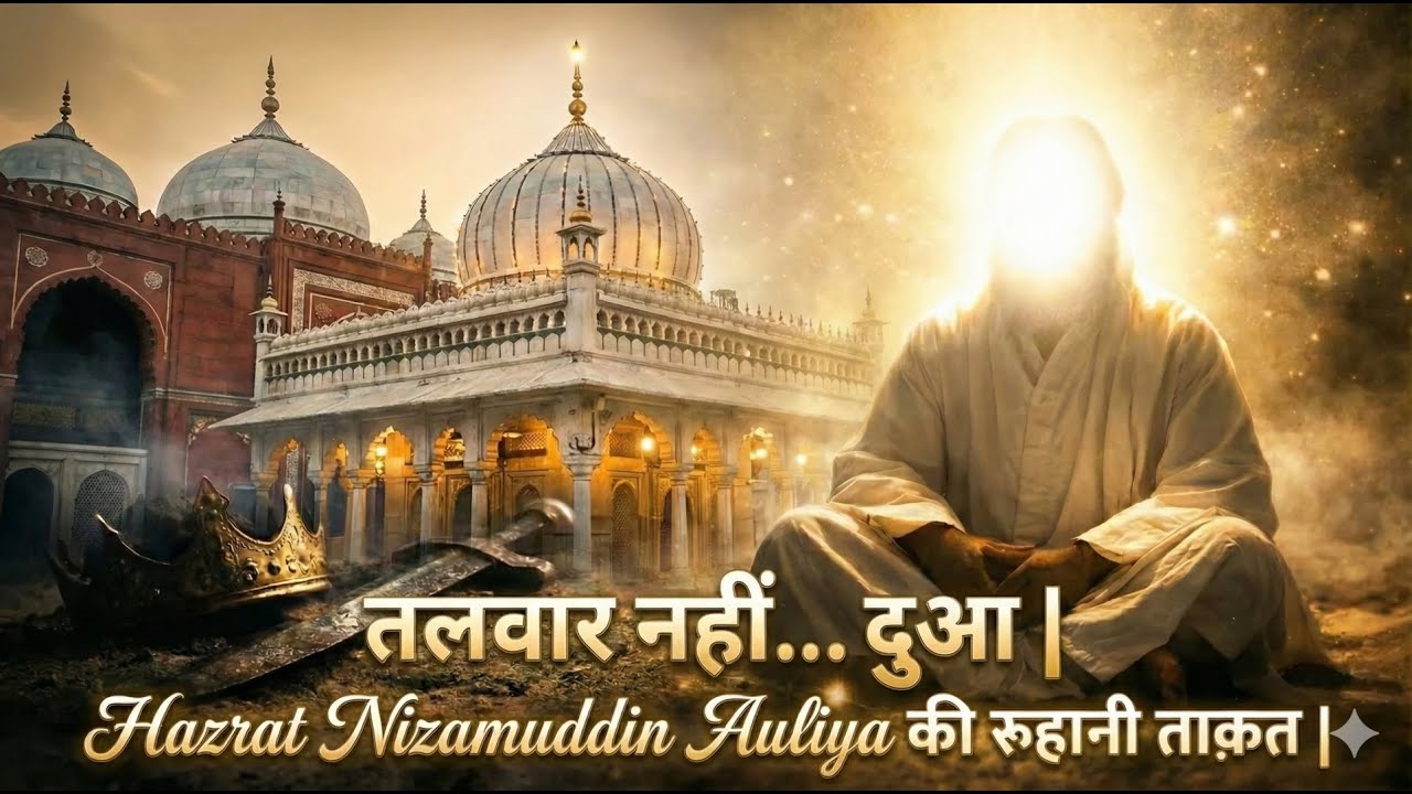 तलवार नहीं… दुआ | Hazrat Nizamuddin Auliya की रूहानी ताक़त | Sufi Documentary