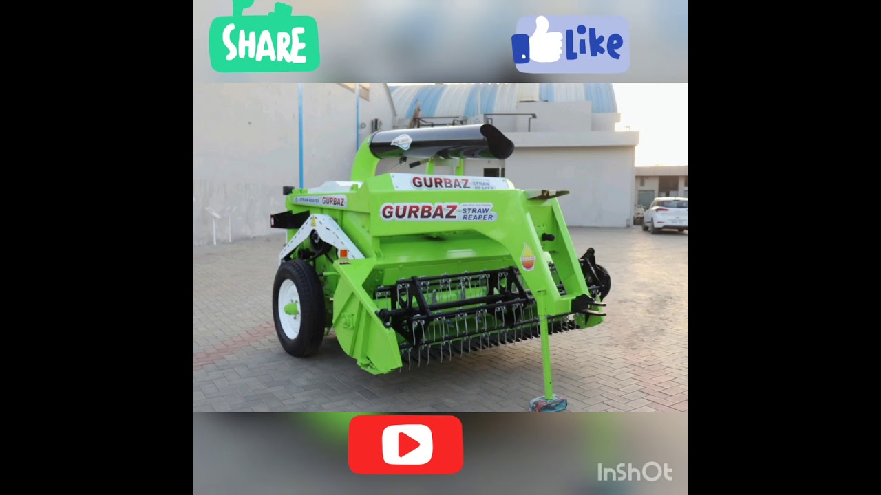 Gurbaz straw reaper lazer laver mudloader no 1 brand