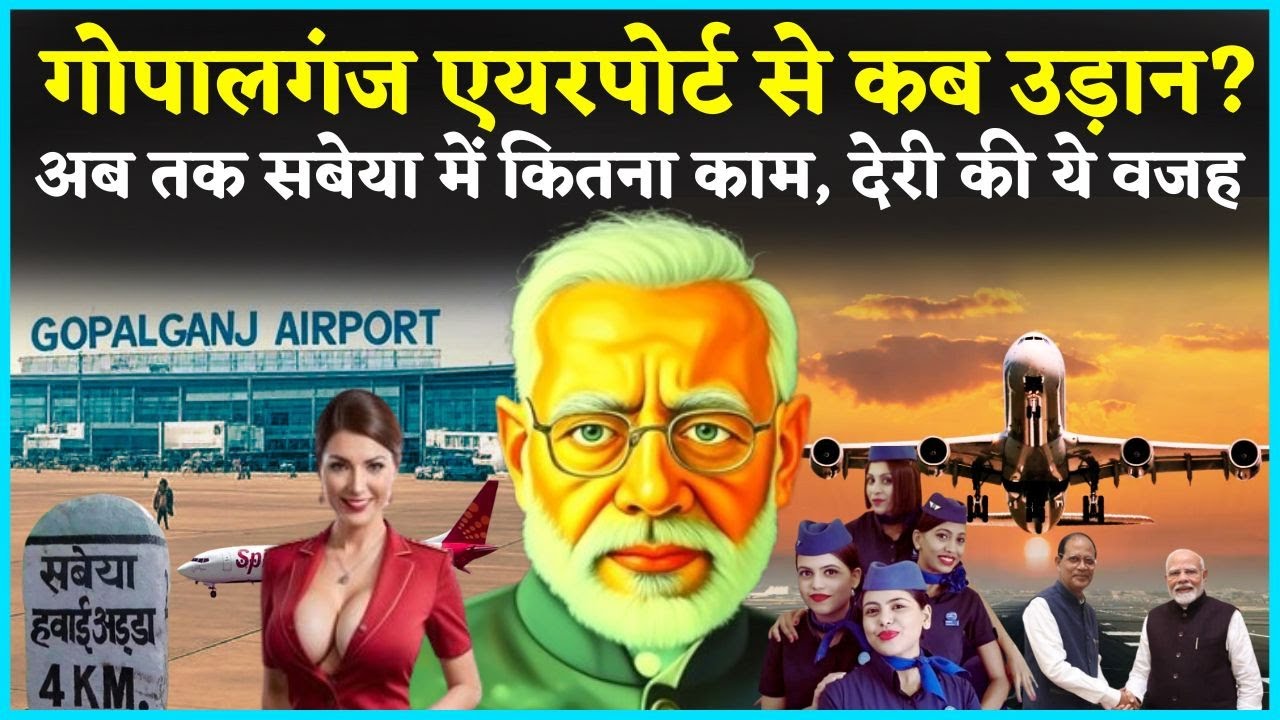 Gopalganj Sabeya Airport Update: सबेया एयरपोर्ट से कब उड़ान, कितना काम, कब से फ्लाइट, क्यों देरी