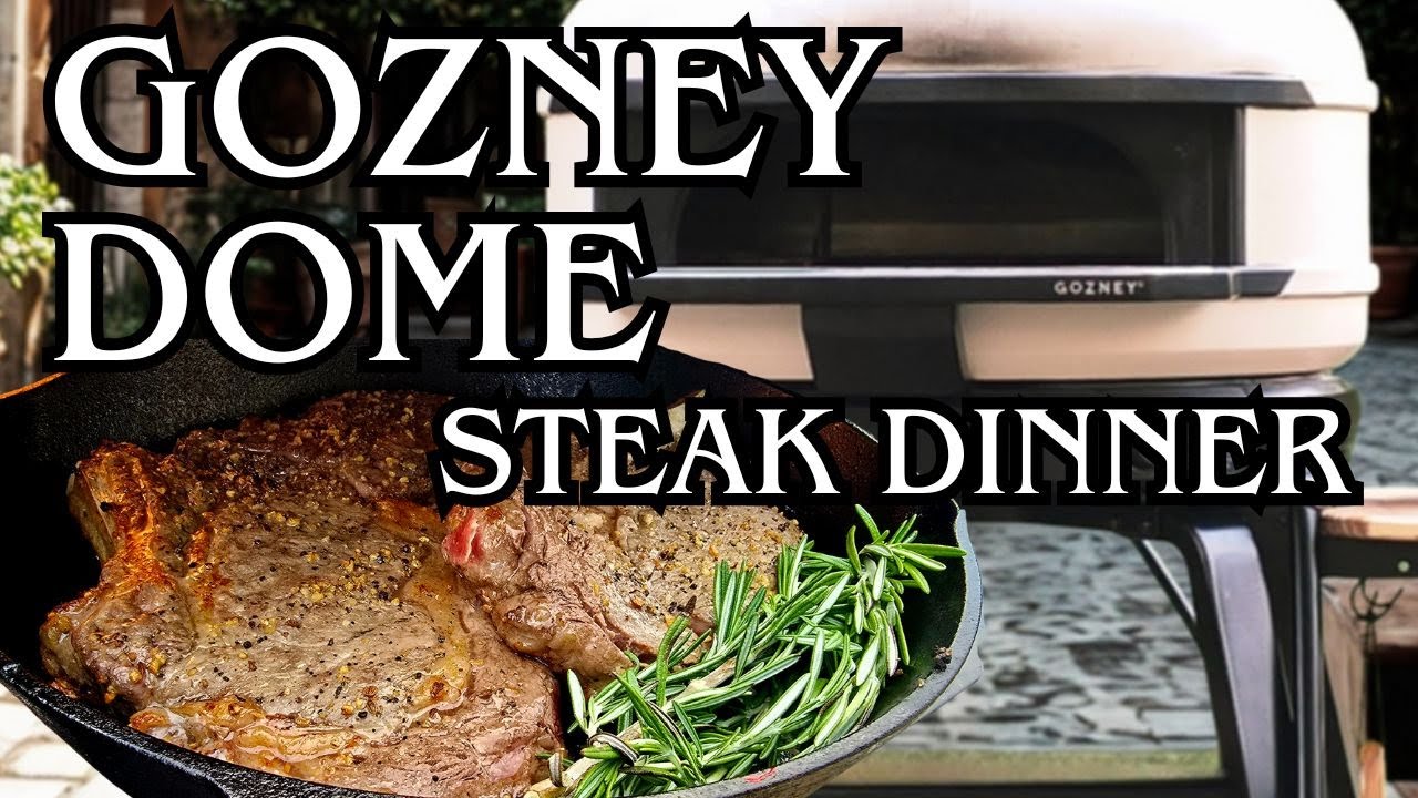 Ужин со стейком Gozney Dome