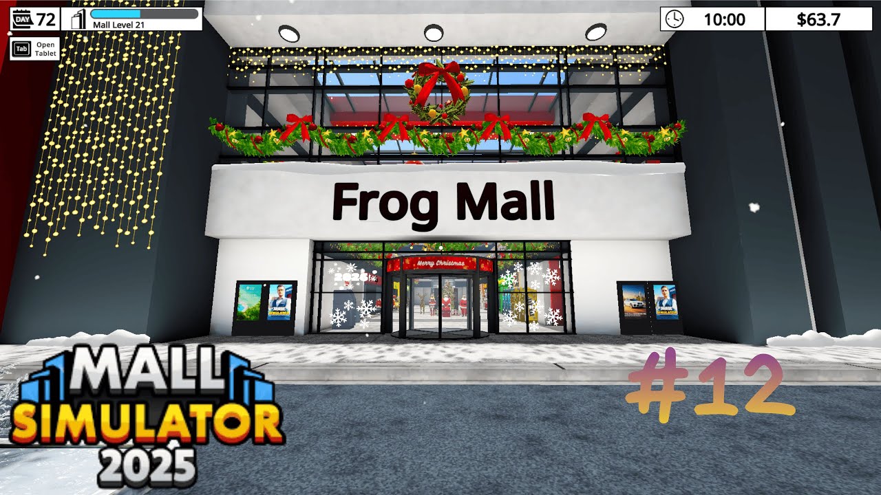 Mall Simulator – No Commentary | Relaxing Gameplay for Sleep, Study, or Background Ambience #12th