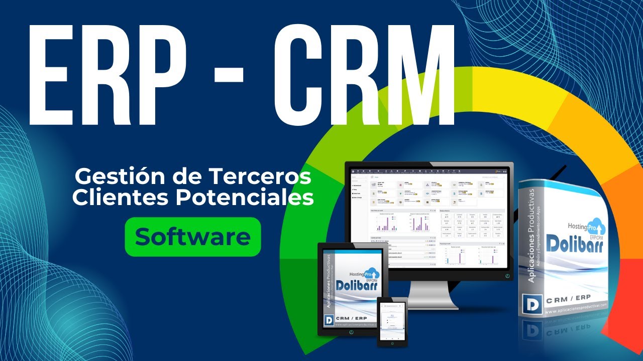 Gestión de Terceros Clientes Potenciales - Software ERP - CRM Dolibarr