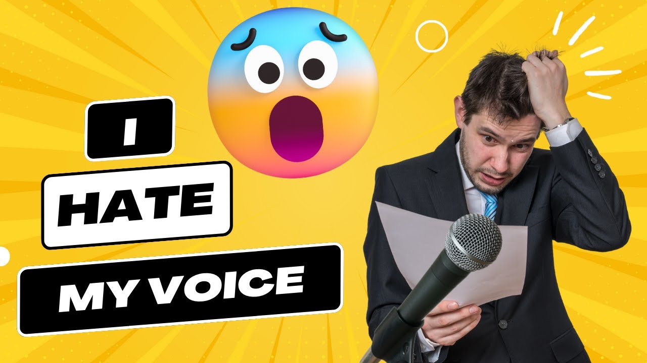 I Hate my Voice | Public Speaking Tips