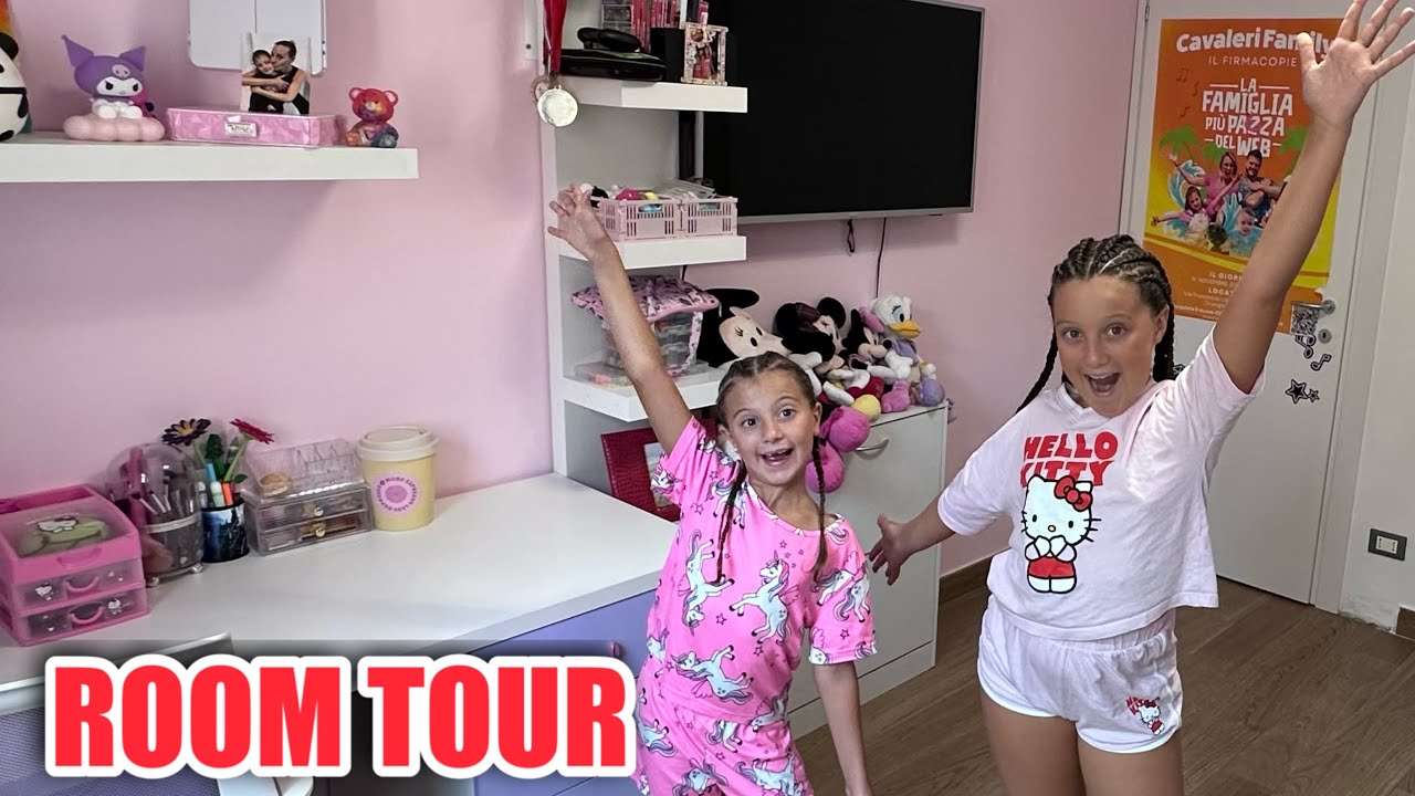 Aurora e Noemi Cavaleri svelano la NUOVA CAMERETTA… ROOM TOUR!!