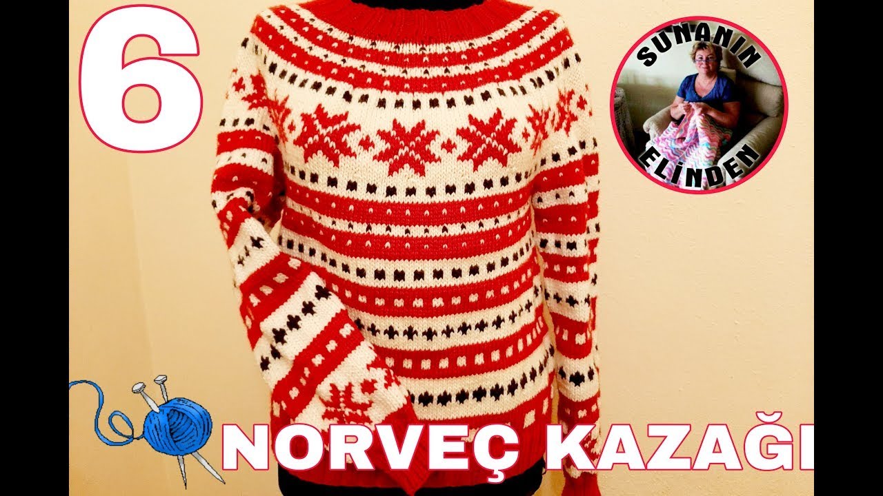 NORVEÇ KAZAĞI - 6 (ÖRGÜ)