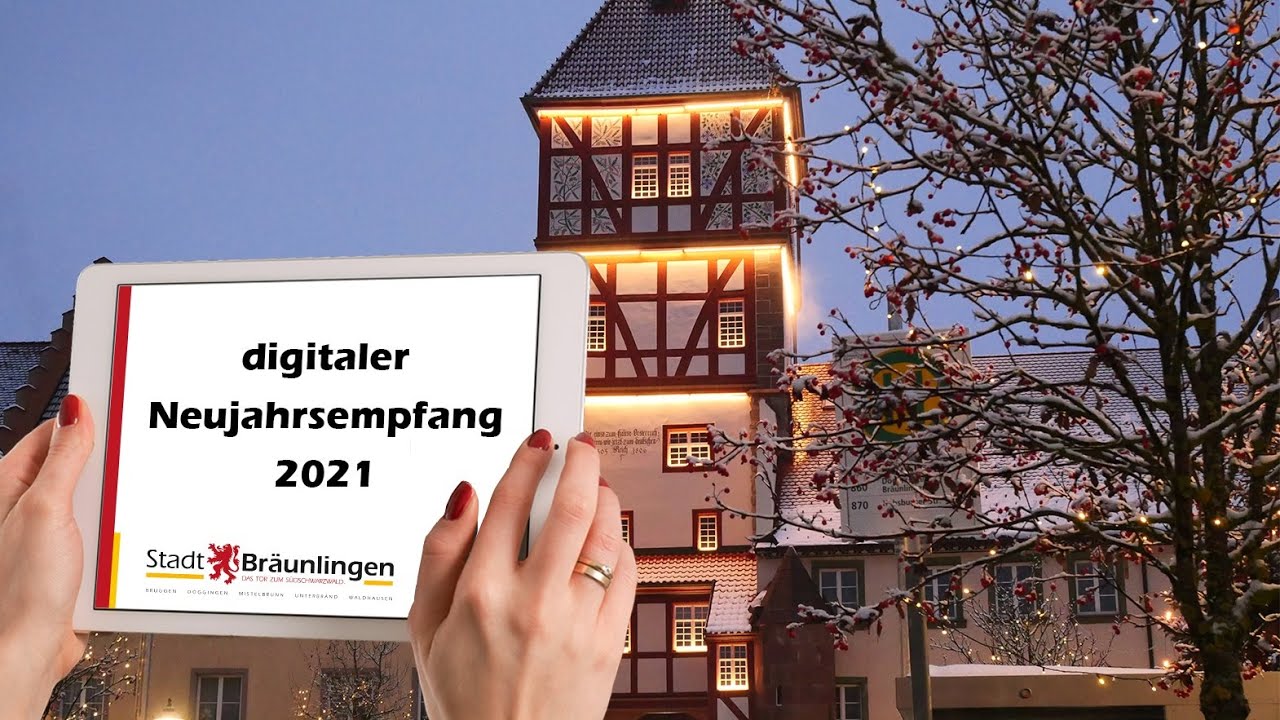 Stadt Bräunlingen - digitaler Neujahrsempfang 2021