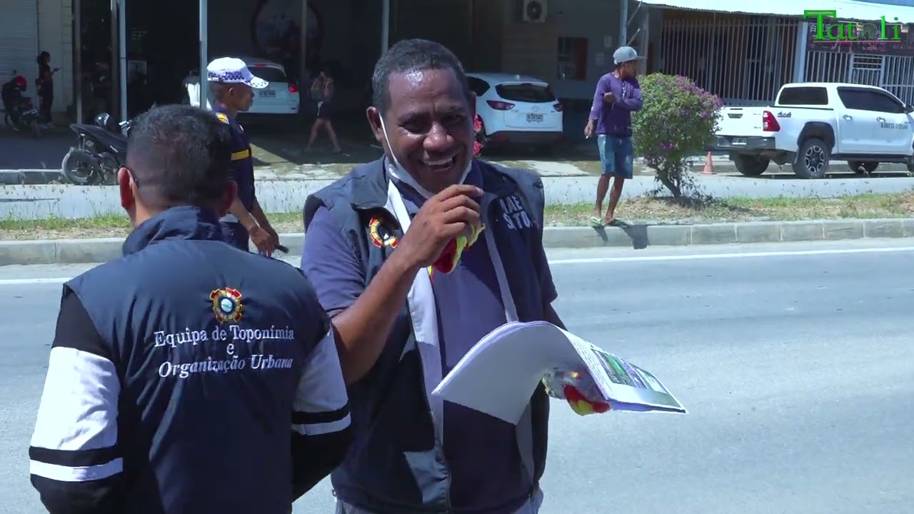 TATOLI ATUÁL -  SEATOU hamoos sidade Dili no planu sobu Cossete Pantai Kelapa Dili