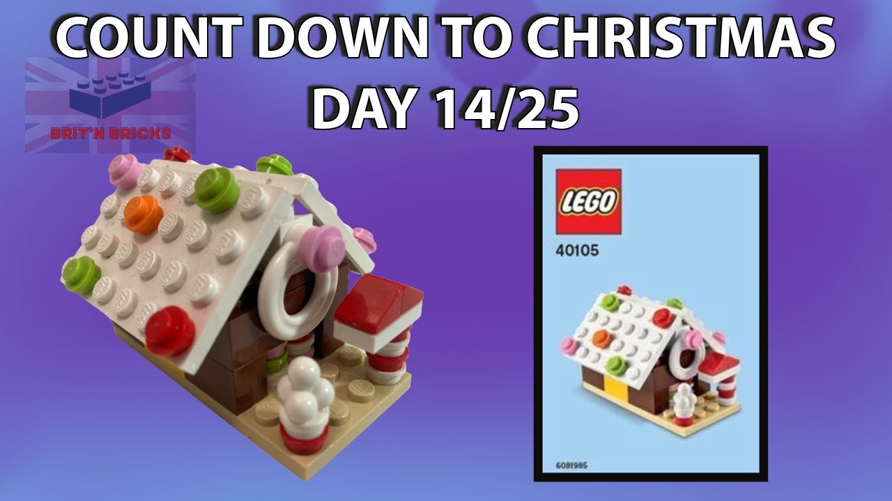 LEGO Set 40105 - Christmas - Monthly Mini Model Build - December - (2014) Gingerbread House
