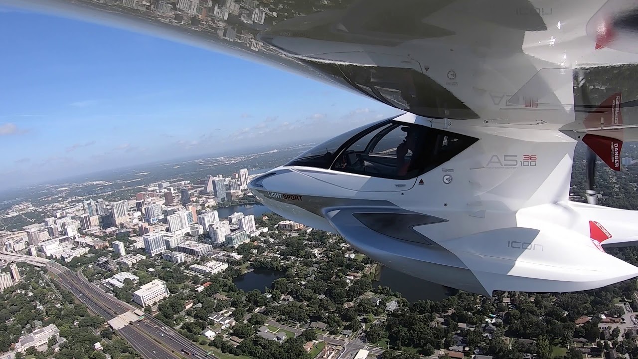 FlyCasual - ICON A5 from Orlando Executive to Peter O Knight (Tampa)
