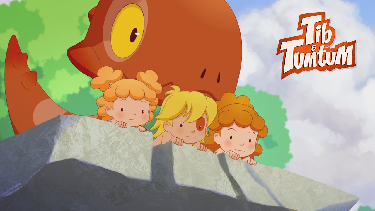 Down in the river 🏞️🐟 | Tib and Tumtum  English | Full Episodes | 1H | Dinosaur cartoon