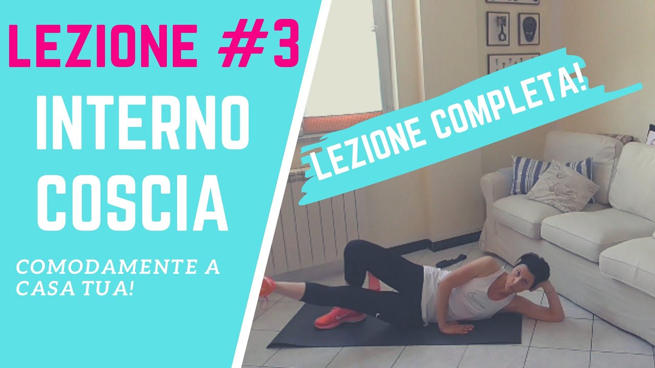 #3 Allenamento Completo a Circuito a Casa. INTERNO COSCIA|"Home Fitness Facile"