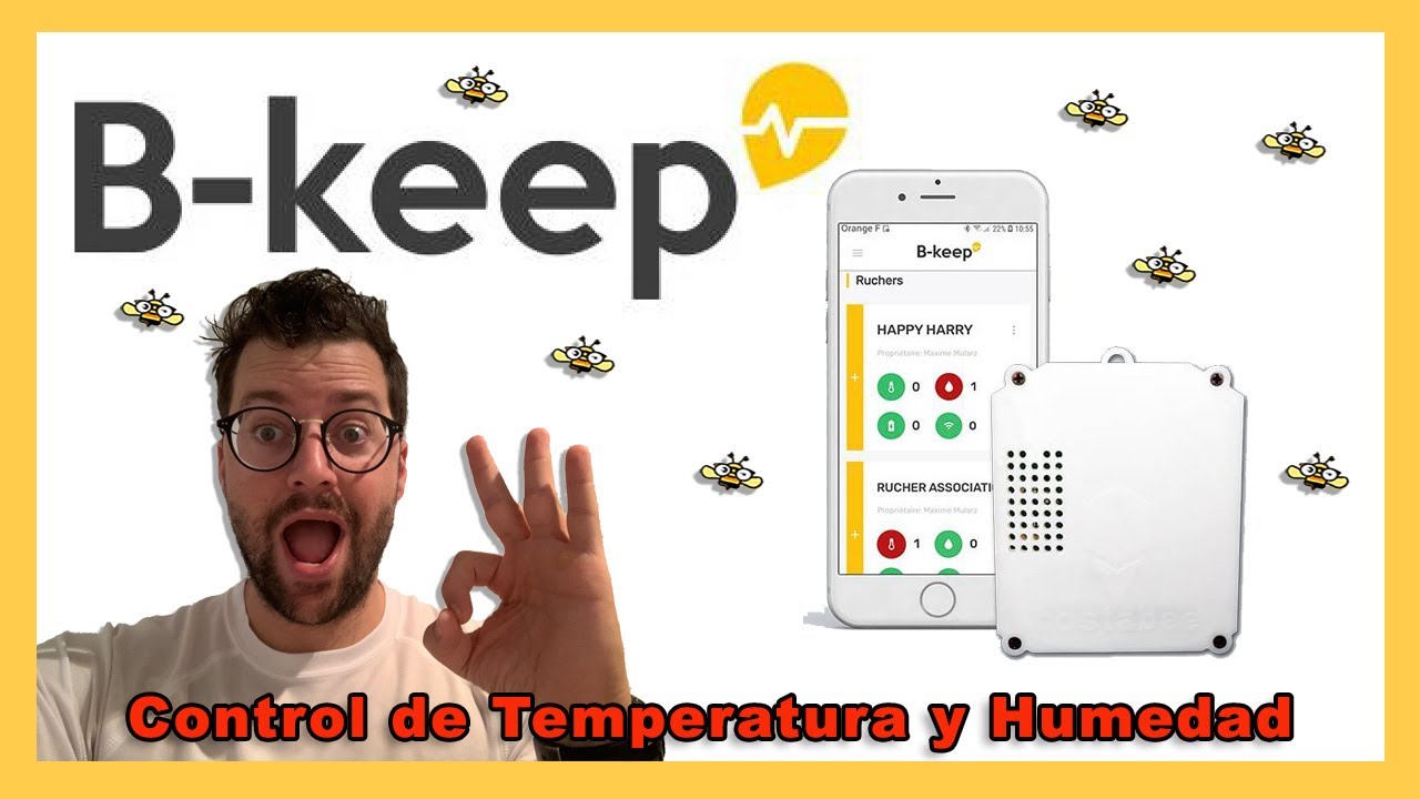 B-KEEP  🐝🧡🎥Estado y evolución de tus COLMENAS