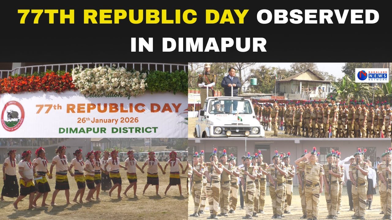 77TH REPUBLIC DAY OBSERVED IN DIMAPUR