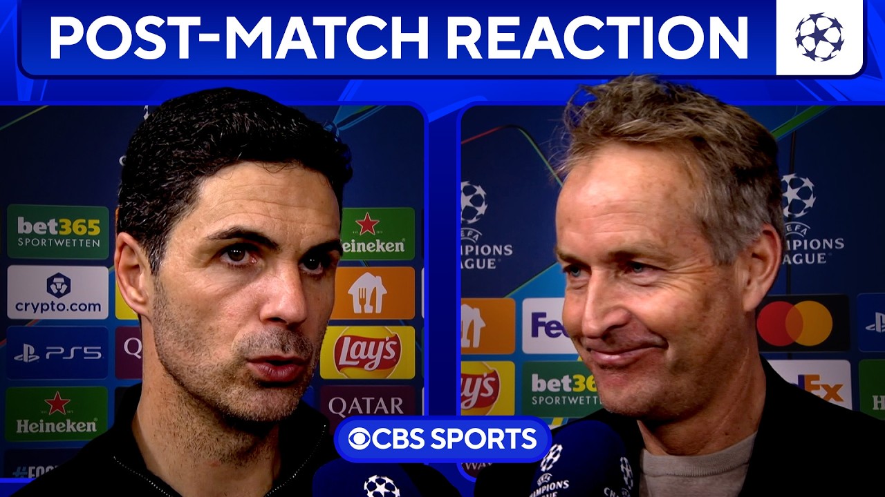 Arteta & Hjulmand on DRAW in Leverkusen vs. Arsenal