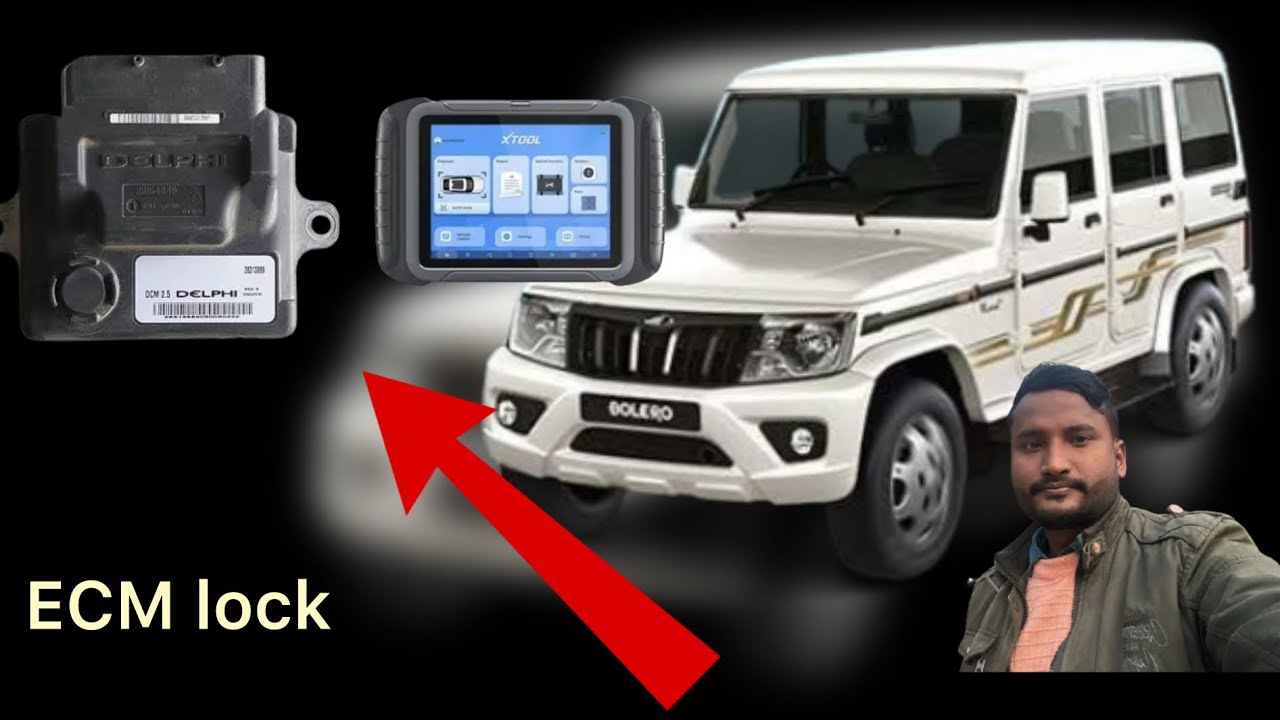 Mahindra Bolero ￼ ECM lock fuel pump, not working