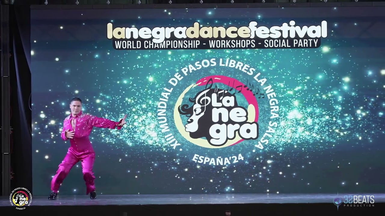 MICHAEL PALACIOS SEMIFINAL SOLISTA CHICOS SALSA Mundial de Pasos Libres La Negra Salsa 2024