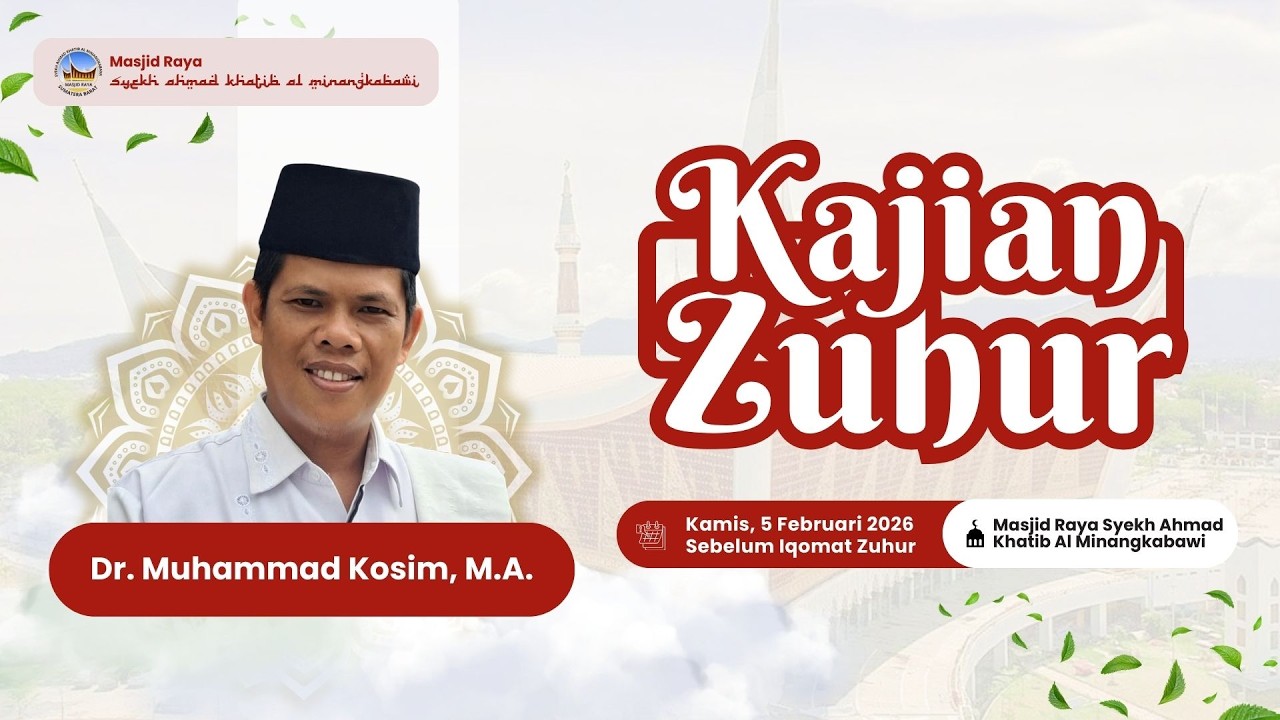 KAJIAN ZUHUR - 4 Insan Yang Dihinakan Oleh Allah (Dr. Muhammad Kosim, M.A.Dr. Muhammad Kosim, M.A.)